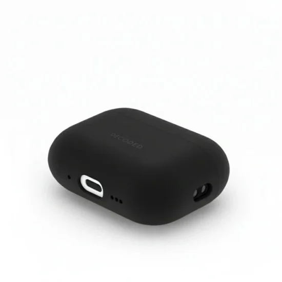 Decoded airpods pro 3 silicone case _ black